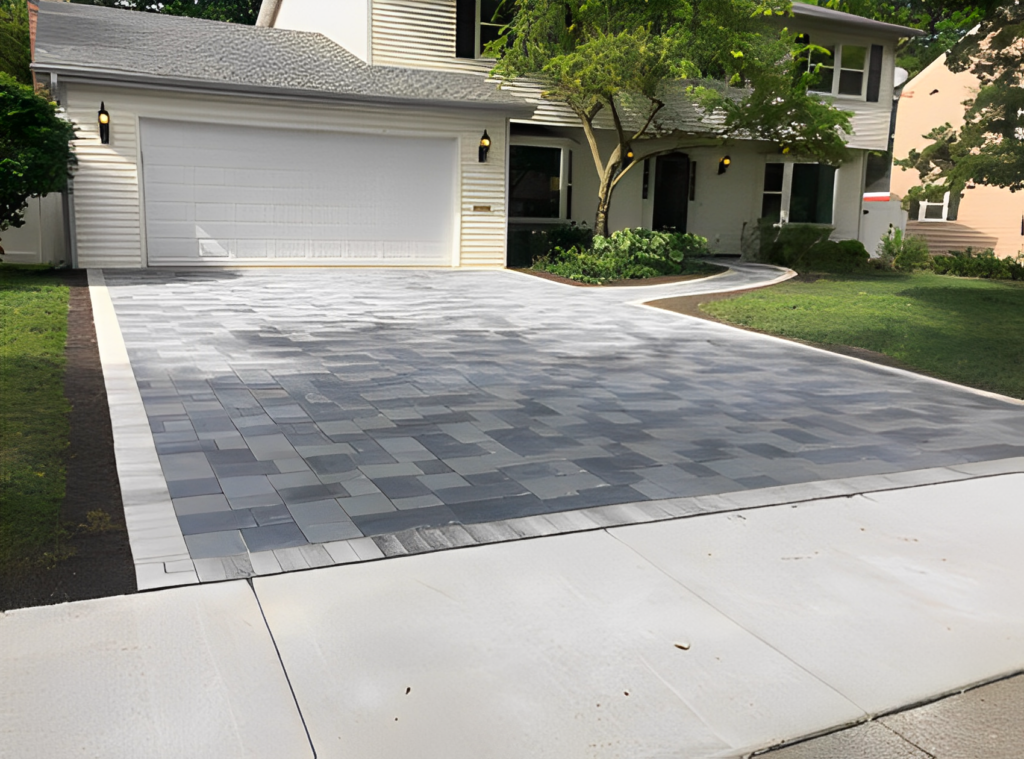 a nice grey color for driveway